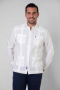 Camisa cubana blanca