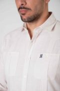 Camisa guayabera beig - El Rociero 4