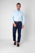 CAMISA SPORT OXFORD CELESTE CLARO - Imagen 2
