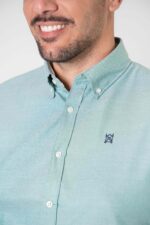 CAMISA SPORT OXFORD VERDE - Imagen 4