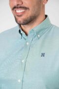 CAMISA SPORT OXFORD VERDE - Imagen 4