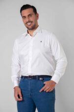 CAMISA VESTIR LISA BLANCA