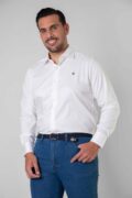 CAMISA VESTIR LISA BLANCA