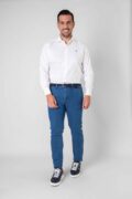 CAMISA VESTIR LISA BLANCA - Imagen 3