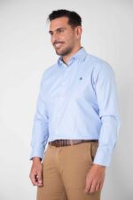 CAMISA VESTIR CELESTE - Imagen 3