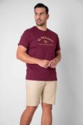 CAMISETA ANDALUSIAN BURDEOS - Imagen 4