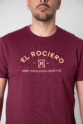 CAMISETA ANDALUSIAN BURDEOS