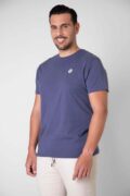CAMISETA BASICA AZUL INDIGO - Imagen 3