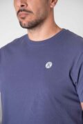CAMISETA BASICA AZUL INDIGO - Imagen 4