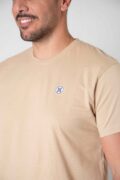 CAMISETA BASICA BEIGE - Imagen 4