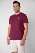 CAMISETA BASICA BURDEOS - Imagen 3