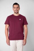 CAMISETA BASICA BURDEOS - Imagen 2
