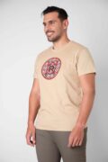 CAMISETA ESTAMPADA BEIGE - Imagen 2