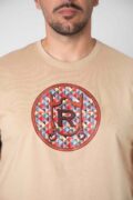 CAMISETA ESTAMPADA BEIGE - Imagen 4