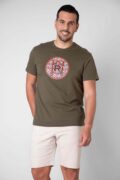 CAMISETA ESTAMPADA CAQUI - Imagen 3