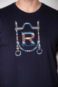 CAMISETA HIERRO ESTAMPADO MARINO - Imagen 4