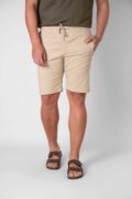 PANTALON CORTO GOMA CAMEL - Imagen 3
