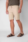 PANTALON CORTO GOMA CAMEL - Imagen 2