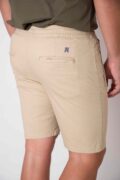 PANTALON CORTO GOMA CAMEL - Imagen 4
