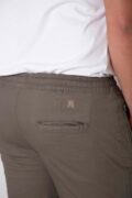 PANTALON CORTO GOMA CAQUI - Imagen 4