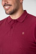POLO BASICO BURDEOS - Imagen 4