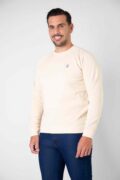 SUDADERA BASICA BEIGE - Imagen 2