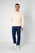SUDADERA BASICA BEIGE - Imagen 3