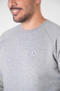 SUDADERA BASICA GRIS - Imagen 4
