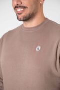 SUDADERA BASICA TAUPE - Imagen 4