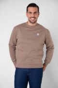 SUDADERA BASICA TAUPE