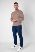 SUDADERA BASICA TAUPE - Imagen 3