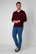JERSEY CUELLO PICO BURDEOS - Imagen 3