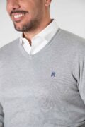 JERSEY CUELLO PICO GRIS - Imagen 4