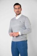 JERSEY CUELLO PICO GRIS - Imagen 2