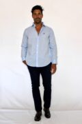 CAMISA LINO CELESTE - EL ROCIERO 2