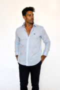 CAMISA LINO CELESTE - EL ROCIERO 1