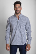 CAMISA SPORT CUADROS AZUL MARINO VERDE