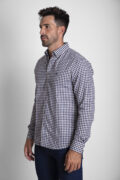 CAMISA VILLELA CUADROS AZUL MARINO - Imagen 2