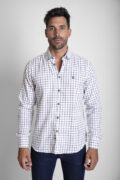 CAMISA VILLELA CUADROS GRANDES AZUL MARINO