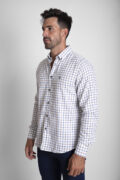 CAMISA VILLELA CUADROS GRANDES AZUL MARINO - Imagen 3
