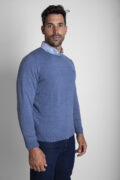 JERSEY CUELLO REDONDO AZUL COBALTO - Imagen 3