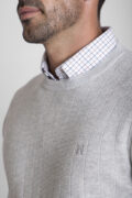 JERSEY CUELLO REDONDO CANALE PIEDRA - Imagen 4
