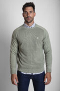 JERSEY CUELLO REDONDO PIQUE VERDE CLARO