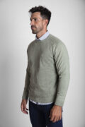 JERSEY CUELLO REDONDO PIQUE VERDE CLARO - Imagen 2