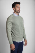 JERSEY CUELLO REDONDO PIQUE VERDE CLARO - Imagen 3