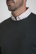 JERSEY CUELLO REDONDO VERDE CAZA - Imagen 4
