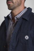 SOBRECAMISA AZUL MARINO - Imagen 4