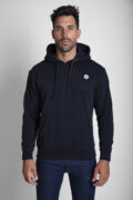 SUDADERA CAPUCHA BÁSICA AZUL MARINO
