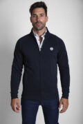 SUDADERA CREMALLERA AZUL MARINO