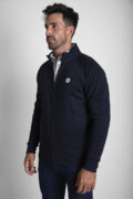 SUDADERA CREMALLERA AZUL MARINO - Imagen 2